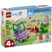 Front packaging art view for the brand new LEGO Bluey 11216 Grannies with Bingo and Bluey. 