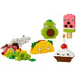 Complete built stock model assembly display of the LEGO Classic 11039 Creative Food Friends. 