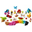 Complete built stock model assembly display of the LEGO Classic 11045 Creative Colorful Bricks. 
