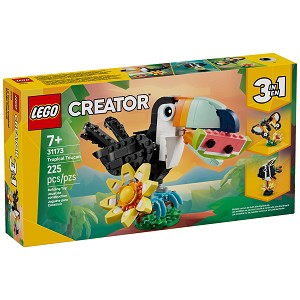 Front packaging art view for the brand new Wild Animals: Tropical Toucan. 