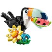 Complete built stock model assembly display of the Wild Animals: Tropical Toucan. 