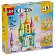 Front packaging art view for the brand new Unicorn Castle. 