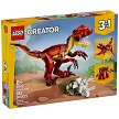 Front packaging art view for the brand new LEGO Creator 31379 Fierce Dinosaur. 