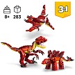 Detailed stock catalog product view of the LEGO<sup>®</sup> Creator 31379 Fierce Dinosaur elements. 