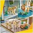 Detailed stock catalog product view of the LEGO<sup>®</sup> Creator 31386 Wild Animals: Majestic Lion elements. 