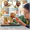 Detailed stock catalog product view of the LEGO<sup>®</sup> Creator 31386 Wild Animals: Majestic Lion elements. 