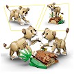 Detailed stock catalog product view of the LEGO<sup>®</sup> Creator 31386 Wild Animals: Majestic Lion elements. 
