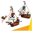 Detailed stock catalog product view of the LEGO<sup>®</sup> Creator 31387 Iconic Pirate Ship elements. 