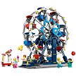 Complete built stock model assembly display of the LEGO Creator 31389 Iconic Ferris Wheel. 