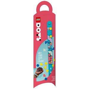 Front packaging art view for the brand new LEGO DOTS 41801 My Pets Bracelet SOLD OUT. 