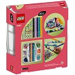 Back packaging art showcasing play features and model details for the LEGO DOTS 41807 Bracelet Designer Mega Pack SOLD OUT. 