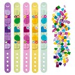 Complete built stock model assembly display of the LEGO DOTS 41913 Bracelet Mega Pack SOLD OUT. 