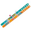 Detailed stock catalog product view of the LEGO DOTS 41918 Adventure Bracelets elements. 