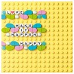 Detailed stock catalog product view of the LEGO DOTS 41949 Bag Tags Mega Pack Messaging SOLD OUT elements. 