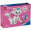 Back packaging art showcasing play features and model details for the LEGO Disney 43286 The Aristocats Adorable Marie. 