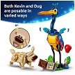 Detailed stock catalog product view of the LEGO® | Disney™ 43290 Kevin & Dug elements. 
