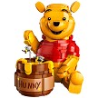 Complete built stock model assembly display of the LEGO Disney 43300 Winnie the Pooh. 