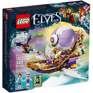 Additional product catalog view highlighting the features of the LEGO® Elves 41184 Aira's Airship & the Amulet Chase (SOLD OUT). 