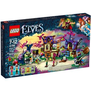 Additional product catalog view highlighting the features of the LEGO® Elves 41185 Magic Rescue from the Goblin Village (SOLD OUT). 