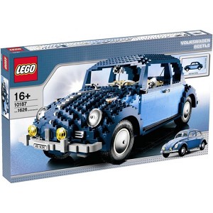 Additional product catalog view highlighting the features of the LEGO Creator Expert 10187 Build the classic Volkswagen Beetle. 
