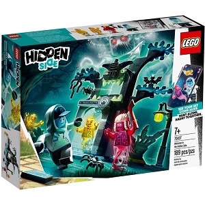 Additional product catalog view highlighting the features of the LEGO Hidden Side 70427 Welcome to the Hidden Side. 