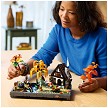 Detailed stock catalog product view of the LEGO® Icons 11372 Autumn Cottage Garden elements. 