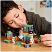Detailed stock catalog product view of the LEGO® Minecraft® 21271 The Trial Chamber elements. 