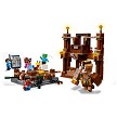 Detailed stock catalog product view of the LEGO® Minecraft® 21272 Woodland Mansion Fighting Ring elements. 