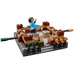 Detailed stock catalog product view of the LEGO® Minecraft® 21272 Woodland Mansion Fighting Ring elements. 