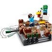 Detailed stock catalog product view of the LEGO® Minecraft® 21272 Woodland Mansion Fighting Ring elements. 