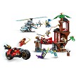 Detailed stock catalog product view of the LEGO® NINJAGO® 71857 Ninja Vehicle Tree House Battle elements. 