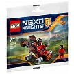 Additional product catalog view highlighting the features of the LEGO Nexo Knights 30374 The Lava Slinger. 