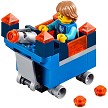 Additional product catalog view highlighting the features of the LEGO Nexo Knights 30372 Robins Mini Fortrex. 
