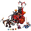 Additional product catalog view highlighting the features of the LEGO Nexo Knights 70316 Jestros Evil Mobile. 