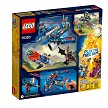 Additional product catalog view highlighting the features of the LEGO Nexo Knights 70320 Aaron Foxs AeroStriker V2. 