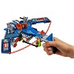Additional product catalog view highlighting the features of the LEGO Nexo Knights 70320 Aaron Foxs AeroStriker V2. 
