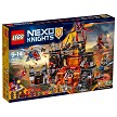 Additional product catalog view highlighting the features of the LEGO Nexo Knights 70323 Jestros Volcano Lair. 