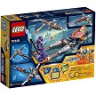 Additional product catalog view highlighting the features of the LEGO Nexo Knights 70348 Lances Twin Jouster. 