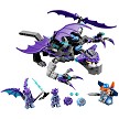 Additional product catalog view highlighting the features of the LEGO Nexo Knights 70353 The Heligoyle. 