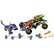 Additional product catalog view highlighting the features of the LEGO Nexo Knights 70355 Aarons Rock Climber. 