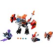 Additional product catalog view highlighting the features of the LEGO Nexo Knights 70361 Macys Bot Drop Dragon. 
