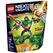 Additional product catalog view highlighting the features of the LEGO Nexo Knights 70364 Battle Suit Aaron. 