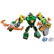 Additional product catalog view highlighting the features of the LEGO Nexo Knights 70364 Battle Suit Aaron. 