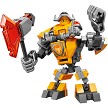 Additional product catalog view highlighting the features of the LEGO Nexo Knights 70365 Battle Suit Axl. 
