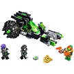 Additional product catalog view highlighting the features of the LEGO Nexo Knights 72002 Twinfector. 
