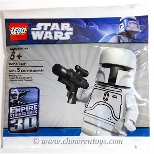 Additional product catalog view highlighting the features of the LEGO® Star Wars™ 2853835 White Boba Fett Figure (SOLD OUT). 