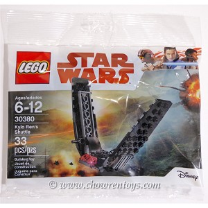 Additional product catalog view highlighting the features of the LEGO® Star Wars™ Mini 30380 Kylo Ren's Shuttle (SOLD OUT). 