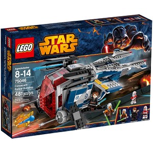 Additional product catalog view highlighting the features of the LEGO® Star Wars™ 75046 Coruscant Police Gunship (SOLD OUT). 