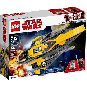 Additional product catalog view highlighting the features of the LEGO® Star Wars™ 75214 Anakin's Jedi Starfighter (SOLD OUT). 