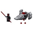 Additional product catalog view highlighting the features of the LEGO® Star Wars™ 75224 Sith Infiltrator Microfighter (SOLD OUT). 